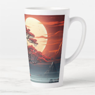 Bonsai Tree  Latte Mug