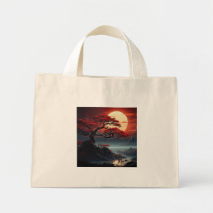 Bonsai Tree Mini Tote Bag
