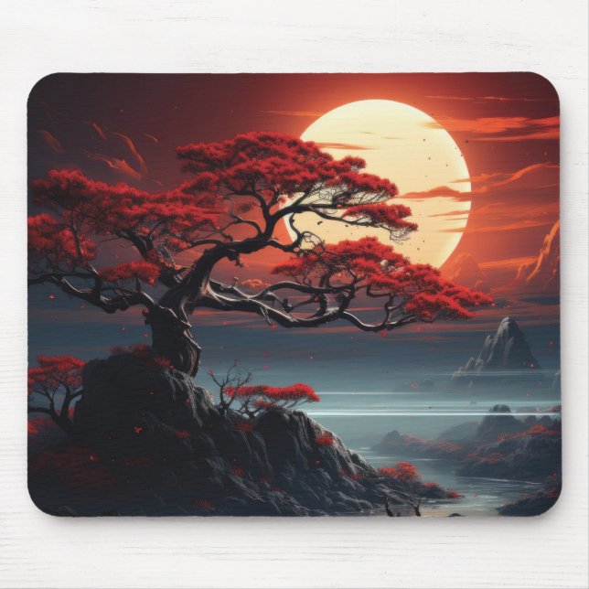 Bonsai Tree  Mouse Pad (Front)