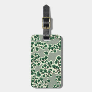 Bonsai Tree Pattern Luggage Tag