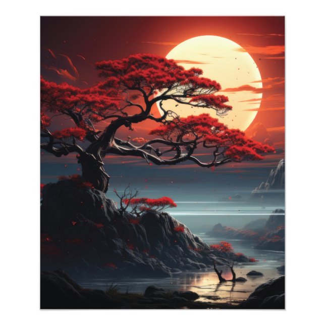 Bonsai Tree  Photo Print (Front)