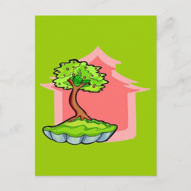 Bonsai Tree Postcard (Front)