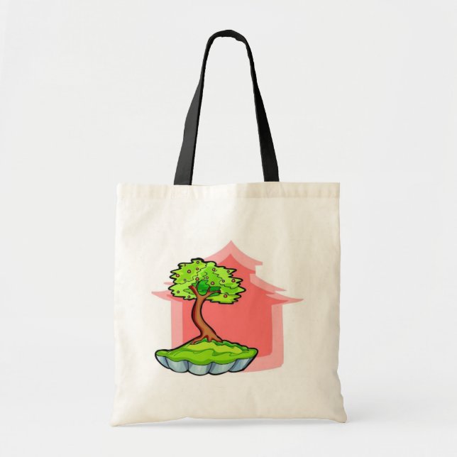 Bonsai Tree Tote Bag (Front)