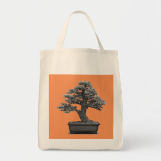 bonsai tree tote bag