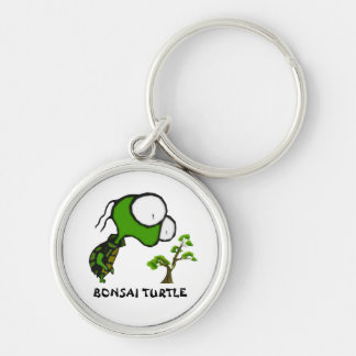 Bonsai Turtle Keychain