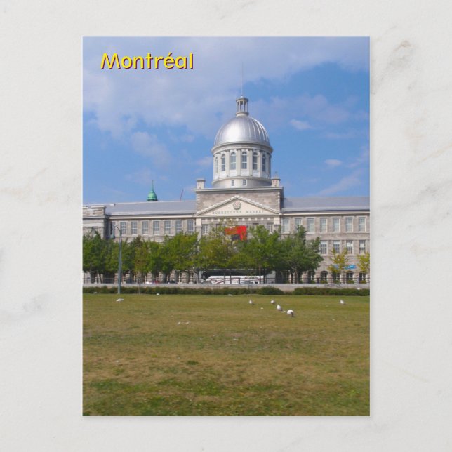 Bonsecours Market Postcard (Front)