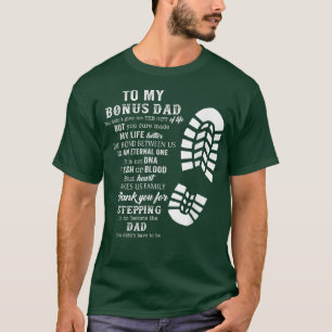 Bonus Dad Fathers Day from Stepdad for Daughter So T-Shirt