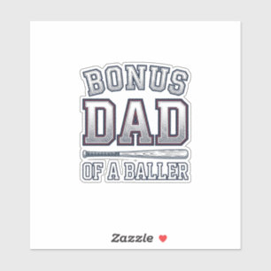 Bonus Dad of a Baller Vintage Sports Shirt Design_