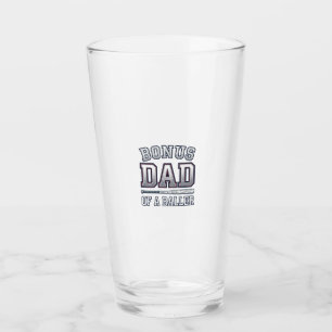 Bonus Dad of a Baller Vintage Sports Shirt Design_ Glass
