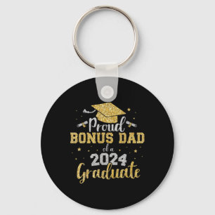 Bonus Dad Of Cl Of 2024 Graduate Senior Graduation Key Ring