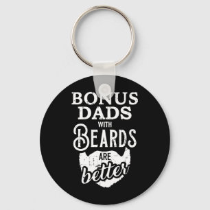 Bonus dads with beards are better key ring
