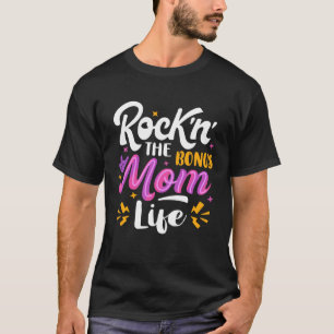 Bonus Mom Life Mothers Day Best Step Mom From Sons T-Shirt