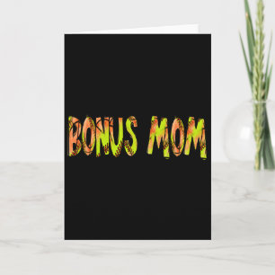 Bonus Mom Of Both Half Sketll Softll Birthday Boy Card