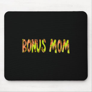 Bonus Mom Of Both Half Sketll Softll Birthday Boy Mouse Pad