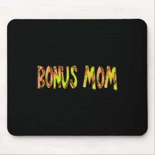 Bonus Mom Of Both Half Sketll Softll Birthday Boy Mouse Pad