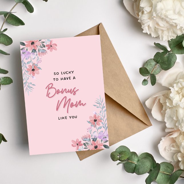 Bonus Mum Floral Mother’s Day Card (Creator Uploaded)