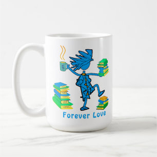 Bonus Mum! Love Books Coffee Mug