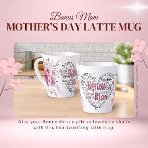 Bonus Mum Mother's Day Latte Mug