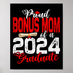 Bonus Mum Of A Cl Of 2024 Graduate For Graduation  Poster