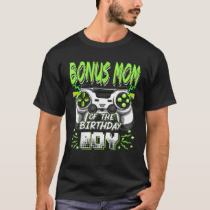 Bonus Mum Of The Birthday Boy Video Game Bday Part T-Shirt
