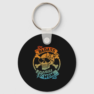 Bonus mum stepmom stepmother mother's day key ring