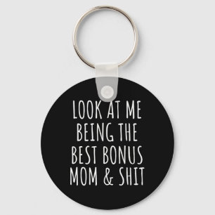 Bonus Step Mum Mothers Day From Stepdaughter Steps Key Ring