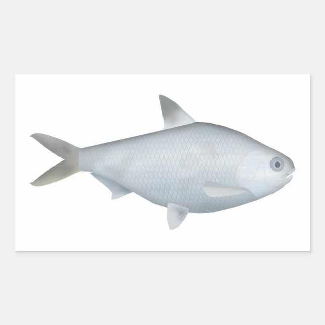 Bony Bream Rectangular Sticker (Front)