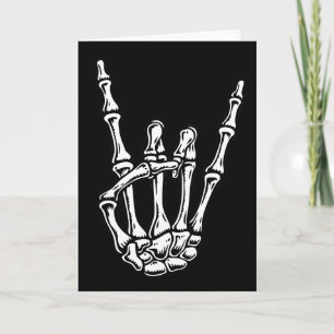 Bony Rock Hand Card