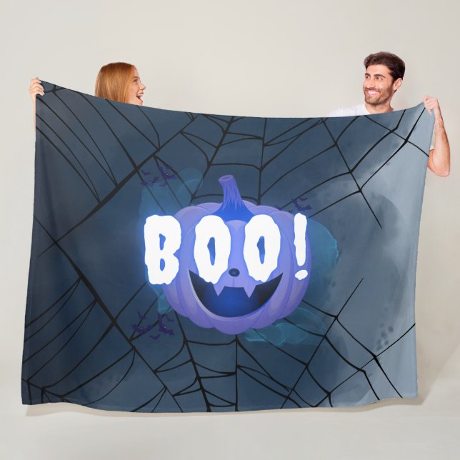 Boo! 2 fleece blanket (In Situ)
