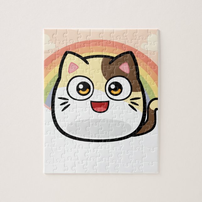 Boo as Cat Design Products Jigsaw Puzzle (Vertical)