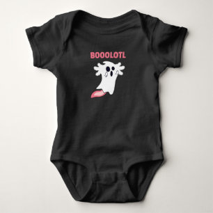 Boo Axolotl Lovers Cute Animals For Halloween Baby Bodysuit