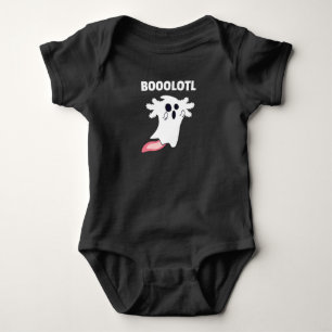 Boo Axolotl Lovers Cute Animals For Halloween Baby Bodysuit