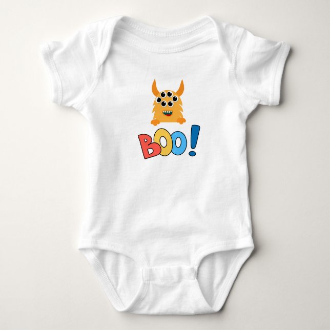 boo! baby bodysuit (Front)