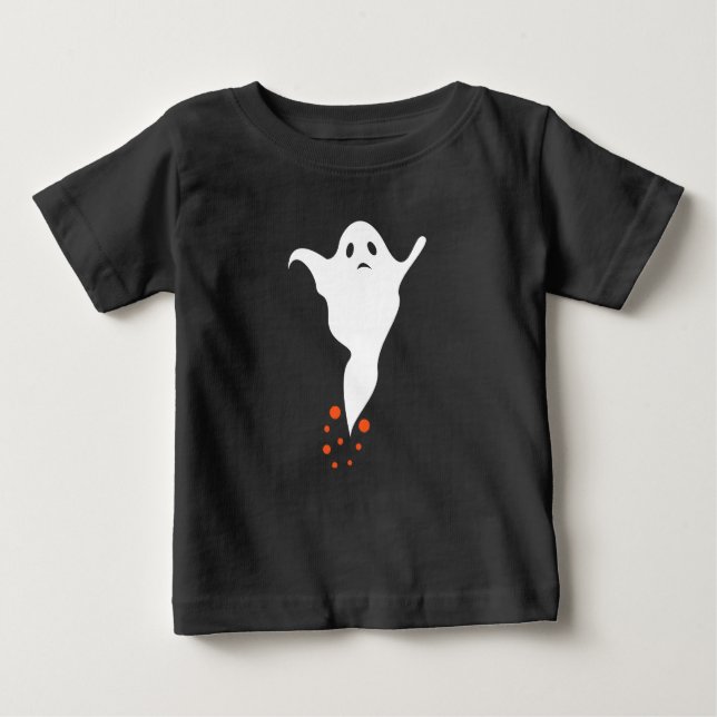 boo baby design baby T-Shirt (Front)