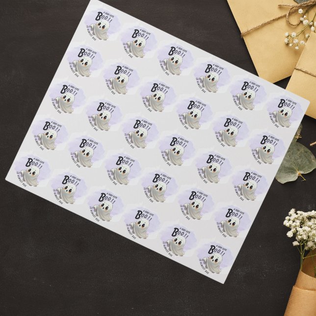 Boo Baby Shower Halloween themed Cute Party Wrapping Paper (Creator Uploaded)