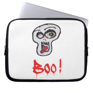 Boo Banksy! Laptop Sleeve