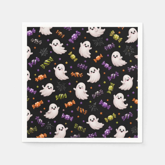 Boo Bash Party Cocktail Napkins (Front)