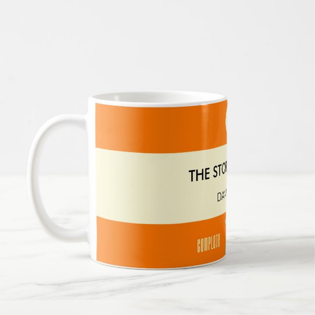 Boo Bear - Pumpkin Orange Coffee Mug (Left)