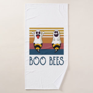 Boo Bees Couple Ghost Halloween shirt Bath Towel