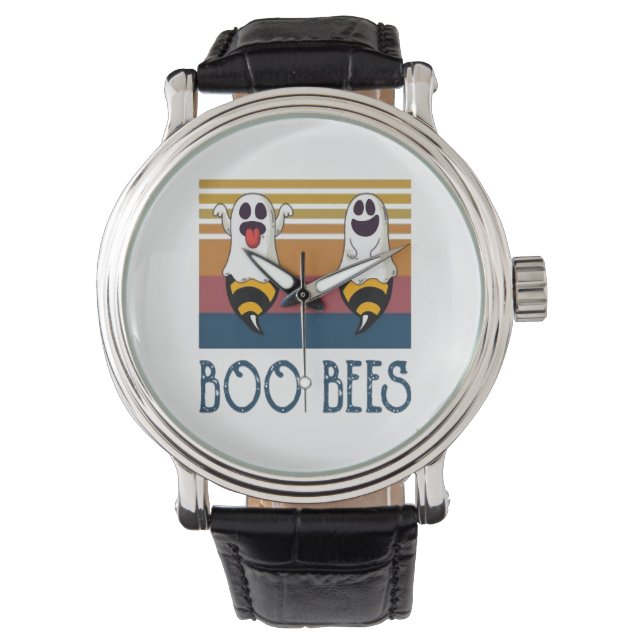 Boo Bees Couple Ghost Halloween shirt Watch (Front)