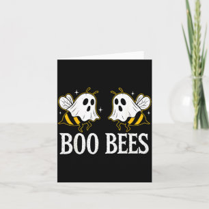Boo Bees Couples Costume Funny for Women Halloween Card