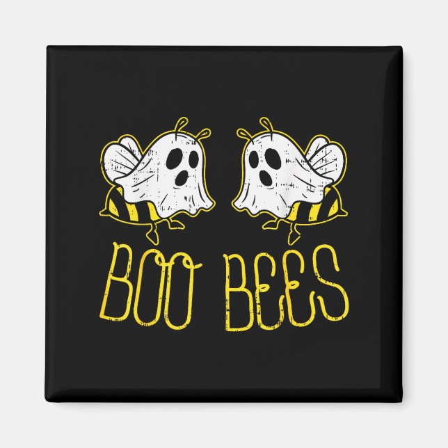 Boo Bees Funny Couples Halloween Costume For Adult Magnet (Front)
