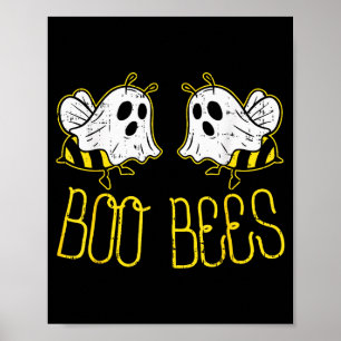 Boo Bees Funny Couples Halloween Costume For Adult Poster