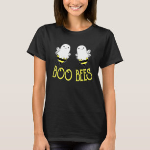 Boo Bees Funny Cute Couple Halloween Costume For W T-Shirt