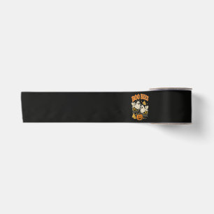 Boo Bees Funny Ghost Bee Pun Cute Halloween Satin Ribbon