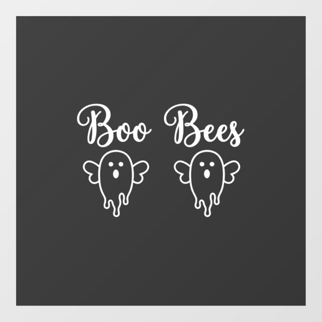 Boo Bees Halloween Ghost Design (Sheet)