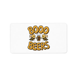 Boo Bees Label