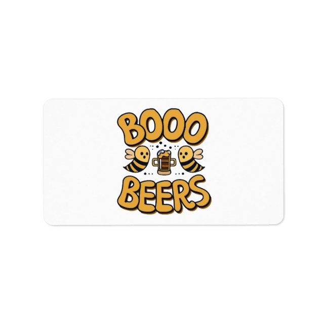 Boo Bees Label (Front)