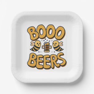 Boo Bees Paper Plate