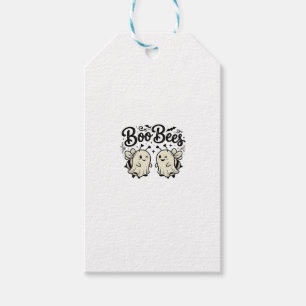 Boo Bees Vintage Halloween Ghost Bee Design_1 Gift Tags